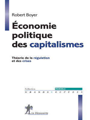 cover image of Economie politique des capitalismes